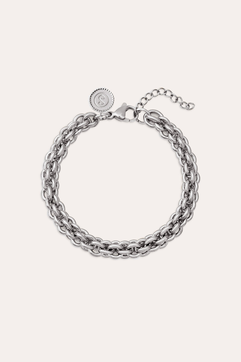 Women'secret Pulsera Big Rope Acero