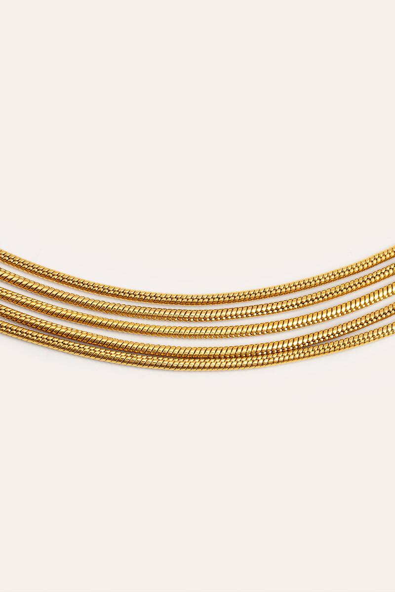 Women'secret Pulsera Cleopatra Acero Baño Oro