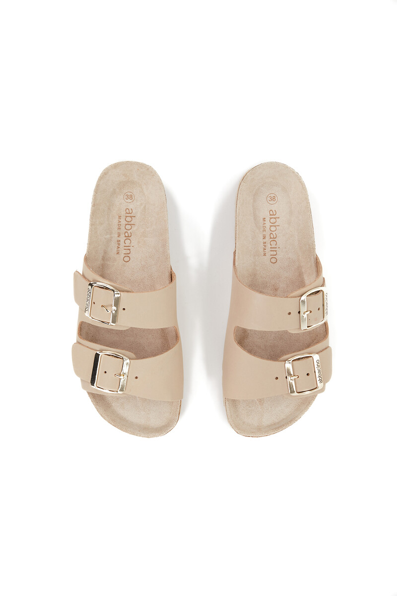 Women'secret Sandalia Mujer Plana De Piel