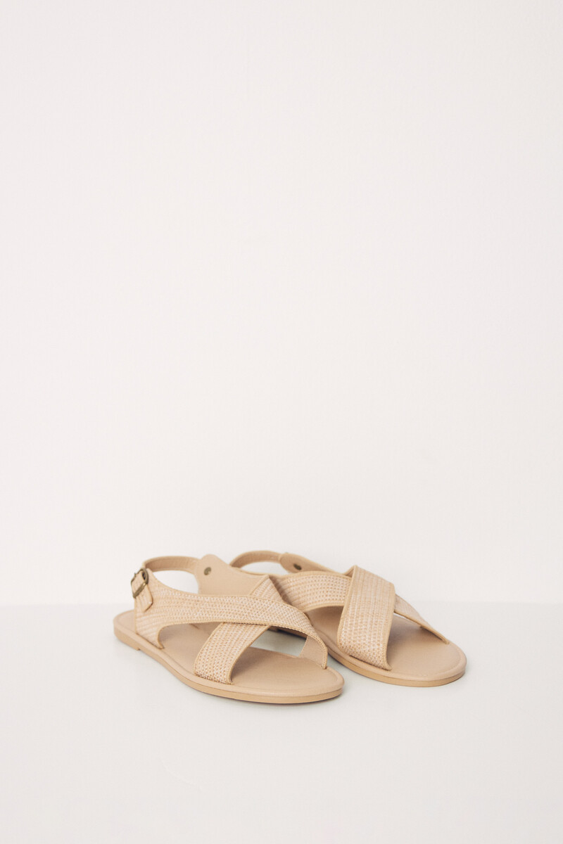 Women'secret Sandalia Plana Cruzadas Arena
