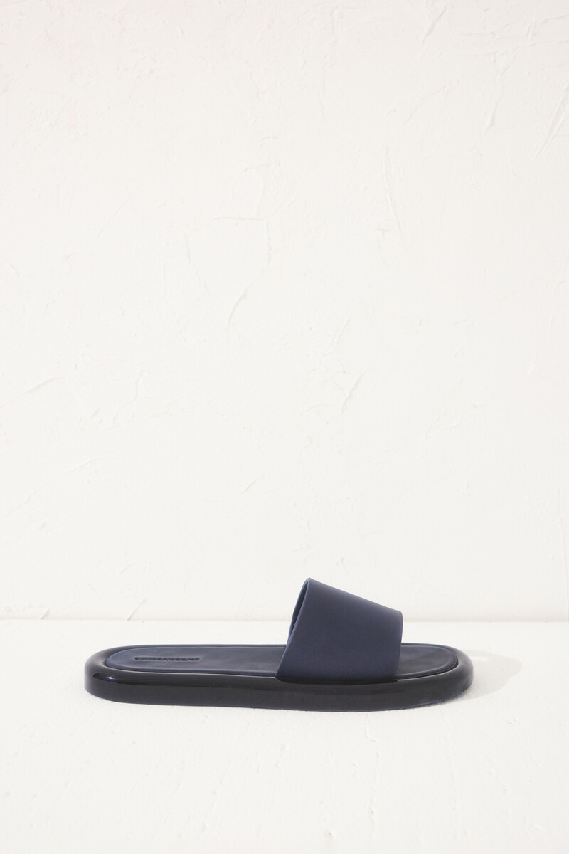 Women'secret Sandalias Tipo Pala Azul Navy
