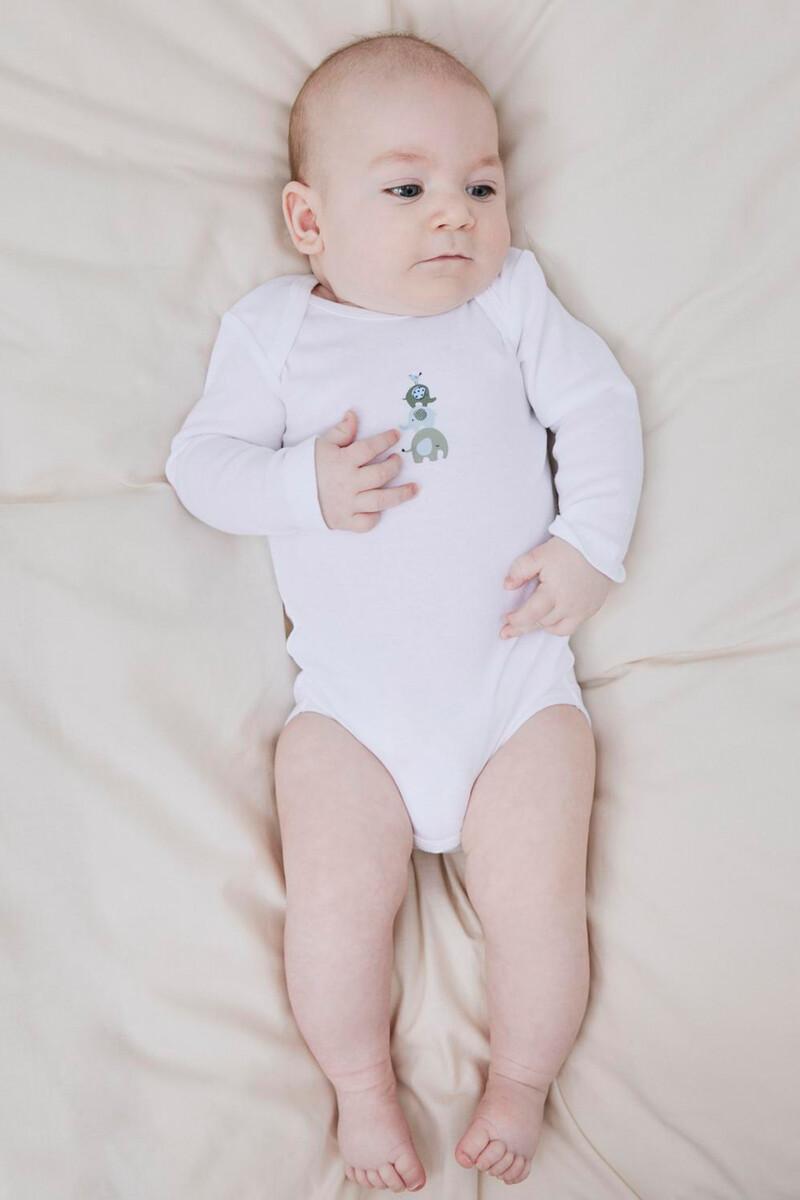 Women'secret Set 3 Bodys Elefante Bebé Niño