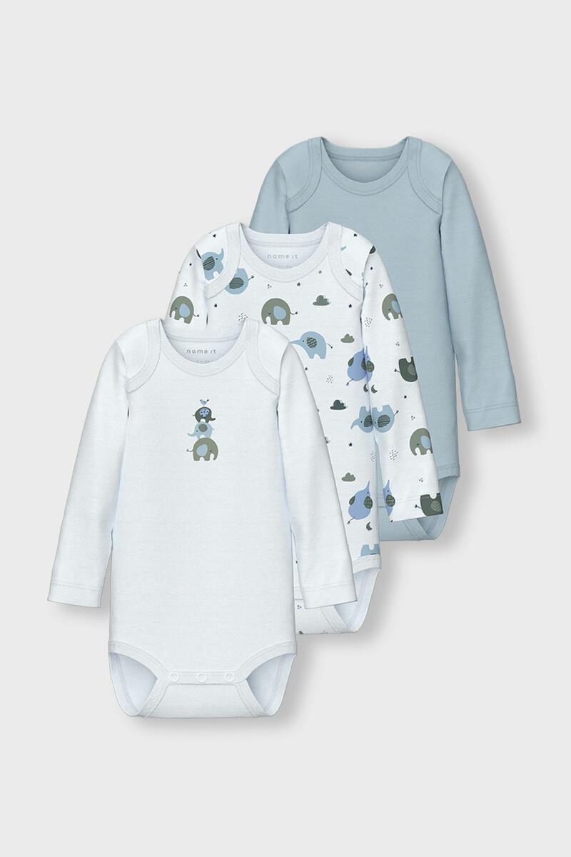 women'secret Set 3 bodys elefante bebé niño
