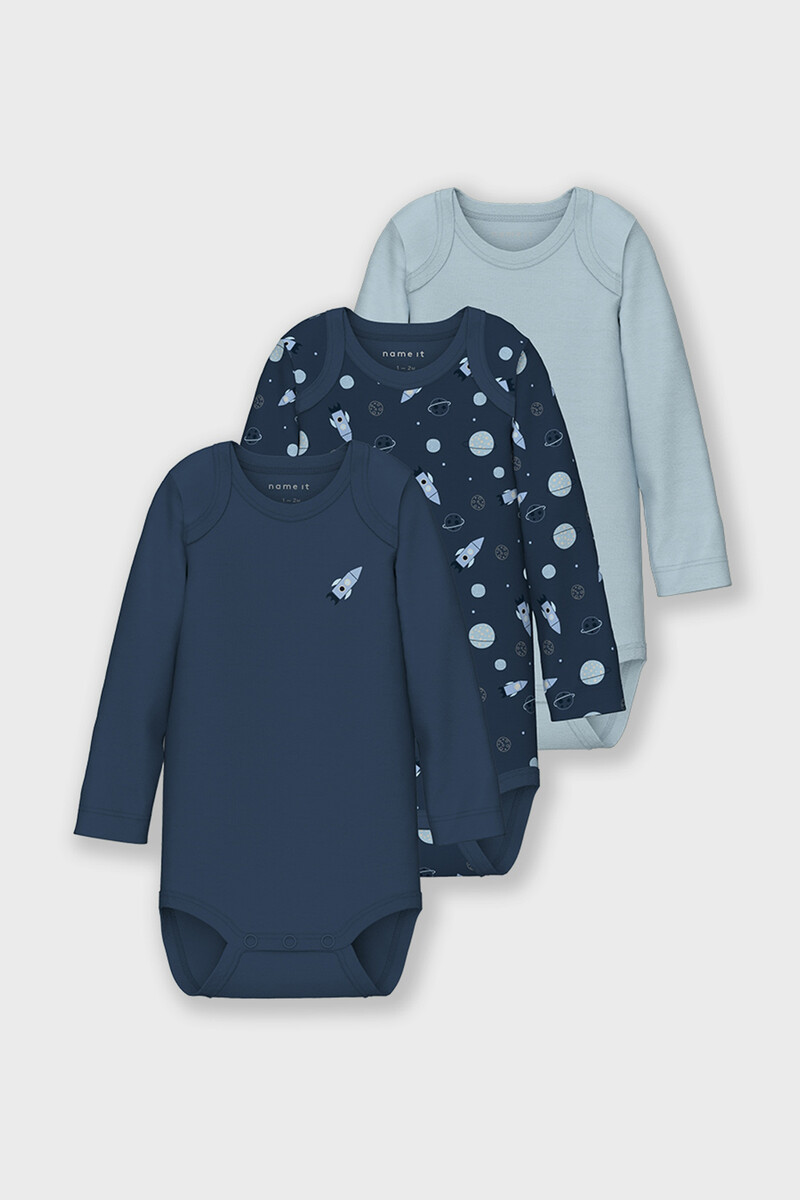 women'secret Set 3 bodys space bebé niño