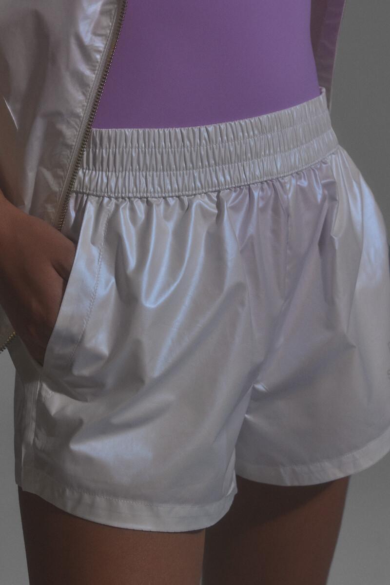 Women'secret Short Técnico Blanco Perlado