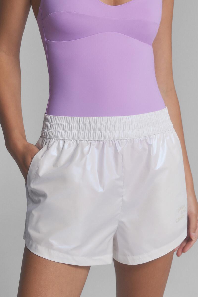 Women'secret Short Técnico Blanco Perlado