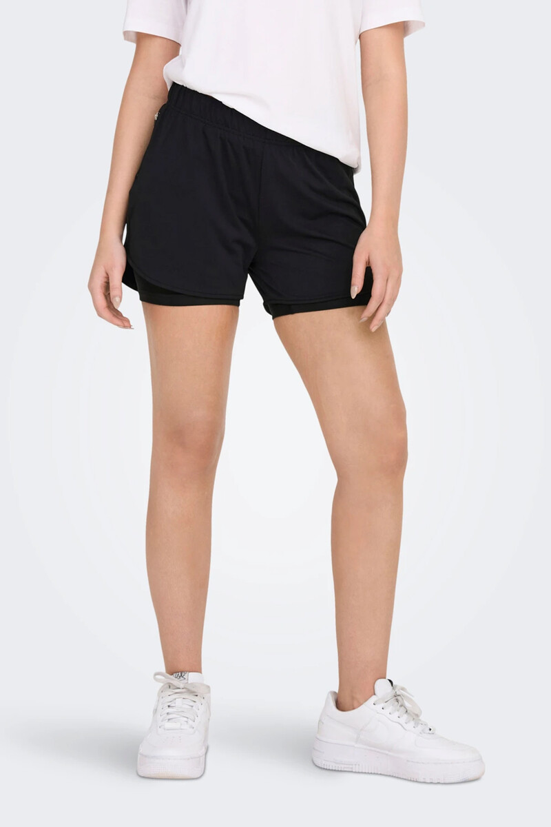 women'secret Shorts corte loose cintura media