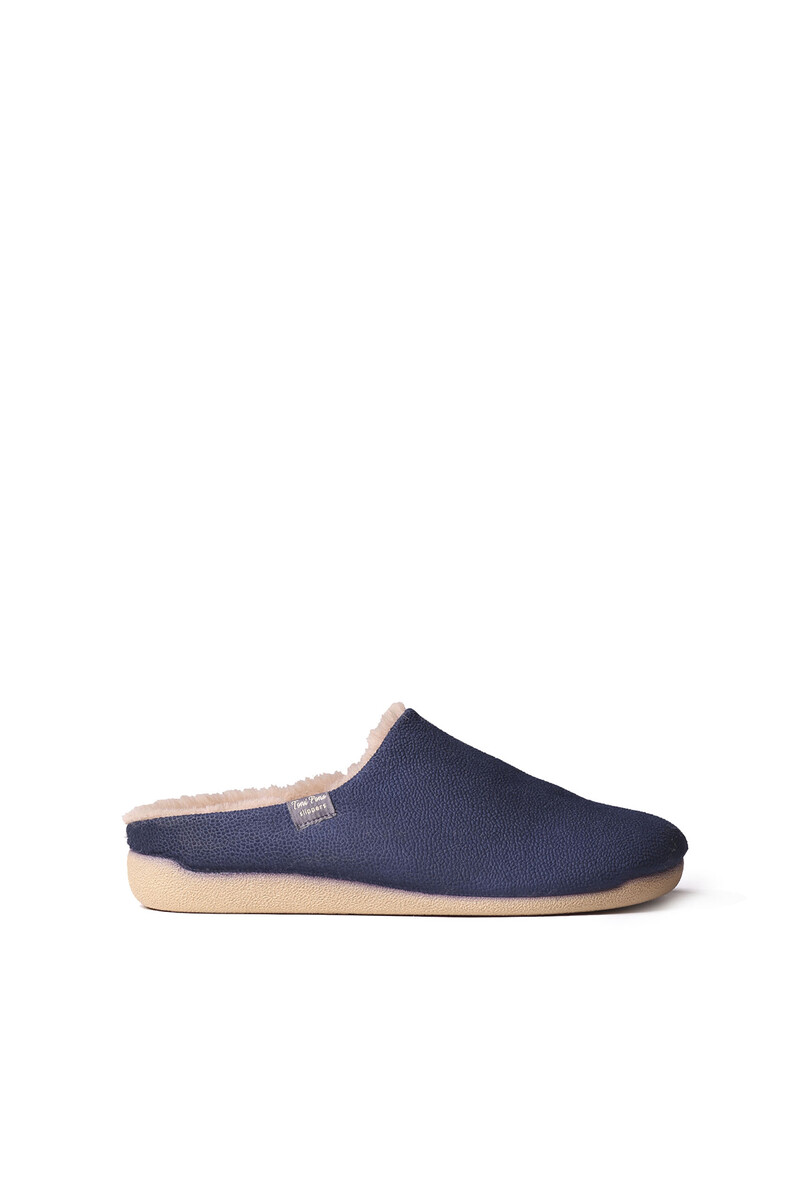 Women'secret Slippers Para Hombre En Tejido Azul