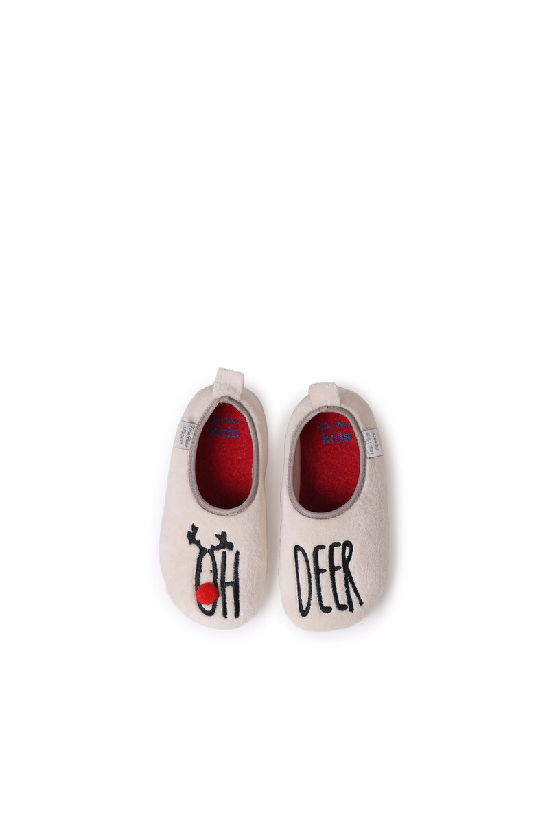 women'secret Slippers para niños en Crudo