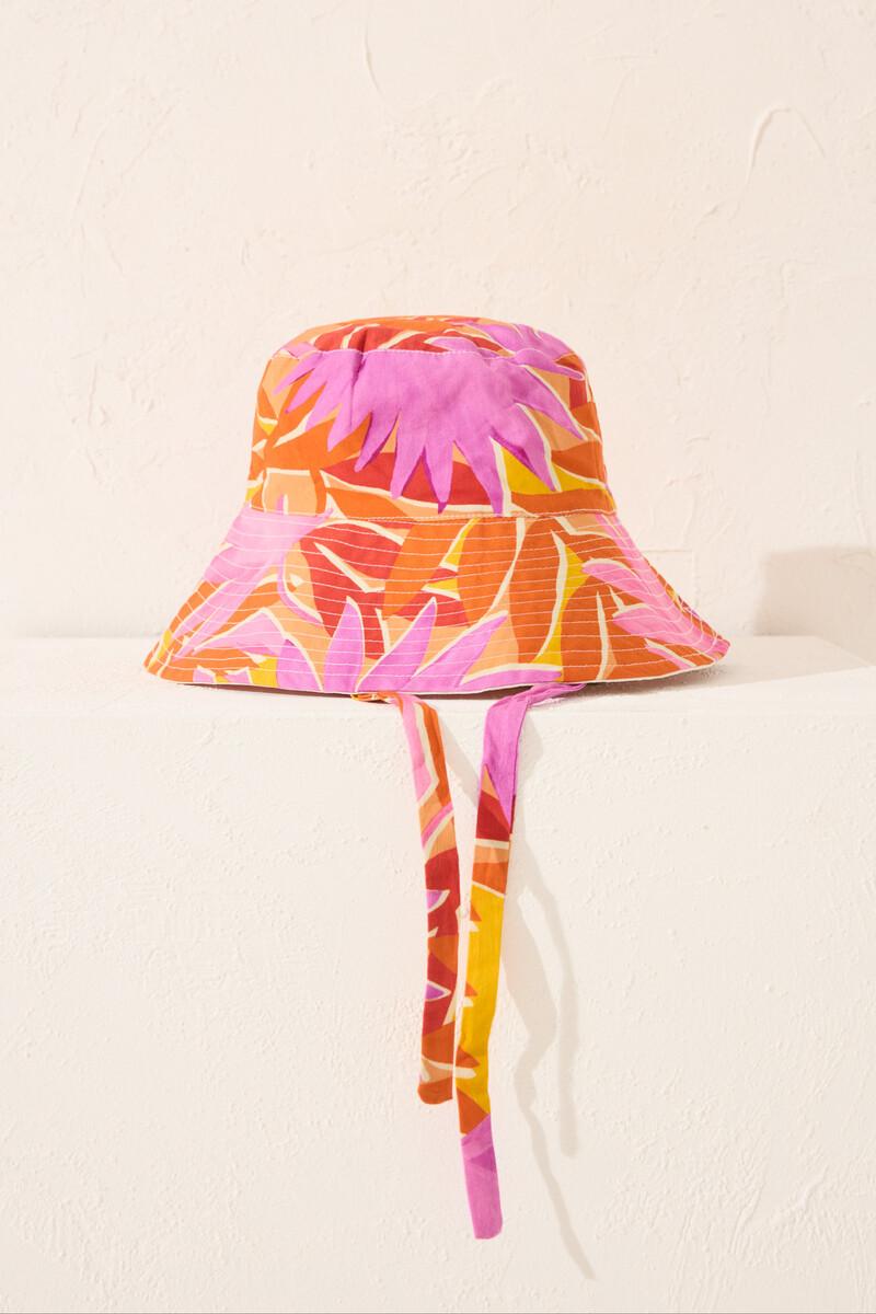 Women'secret Sombrero Reversible Algodón Estampado