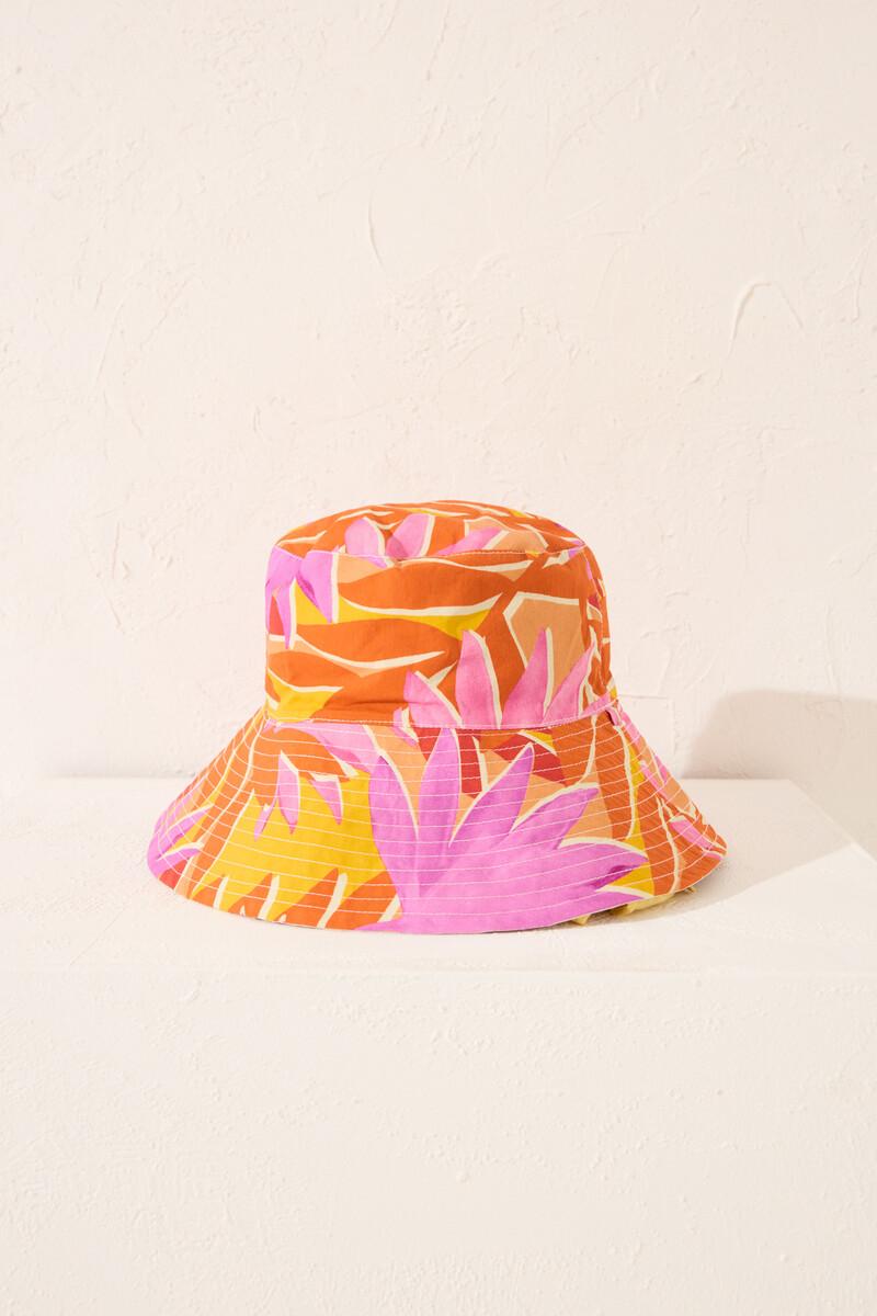 Women'secret Sombrero Reversible Algodón Estampado