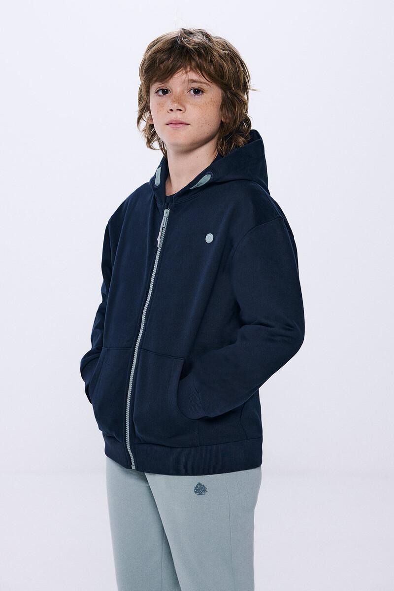 women'secret Sudadera abierta logo niño