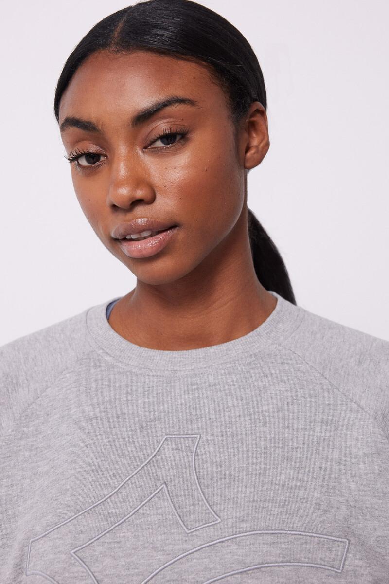 Women'secret Sudadera Algodón Logo Gris