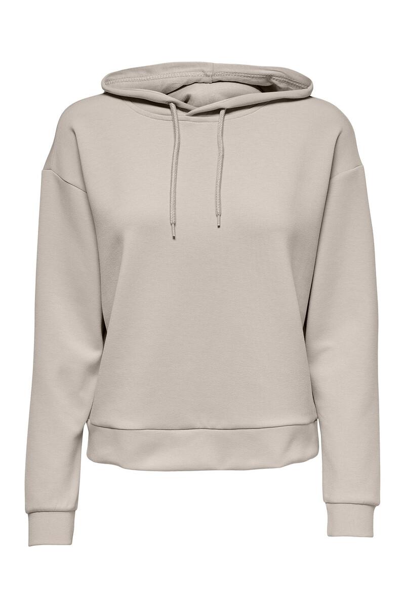 women'secret Sudadera básica con capucha