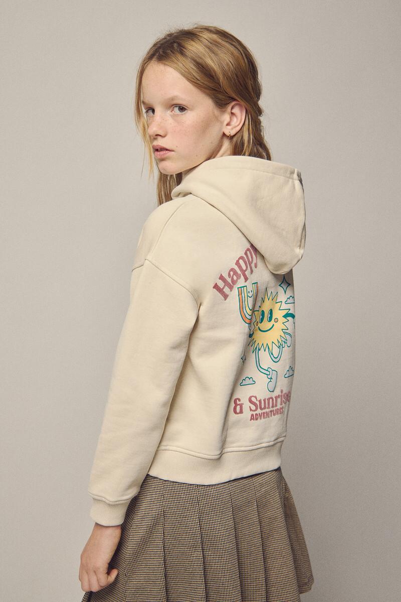 Women'secret Sudadera Capucha Rainbow Niña