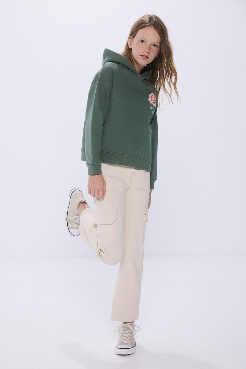 Women'secret Sudadera Flor Niña