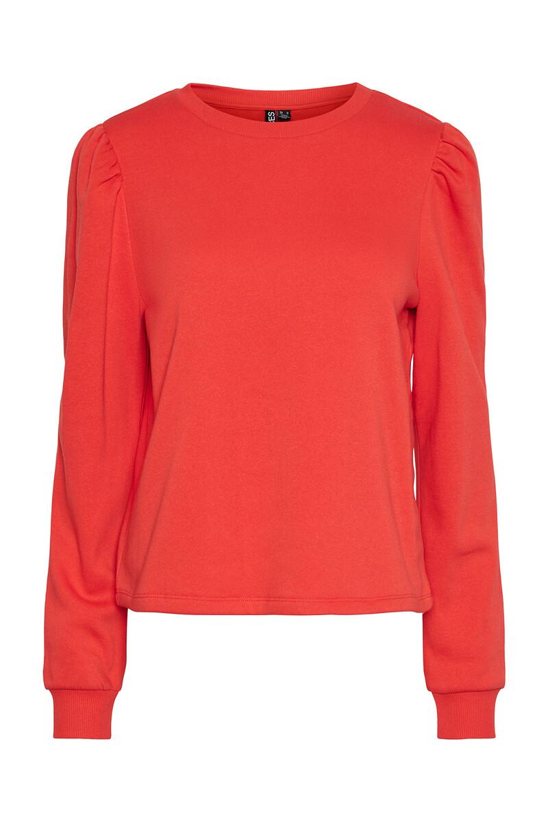 women'secret Sudadera lisa con fruncido