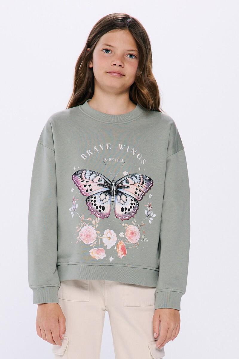 Women'secret Sudadera Mariposa Niña