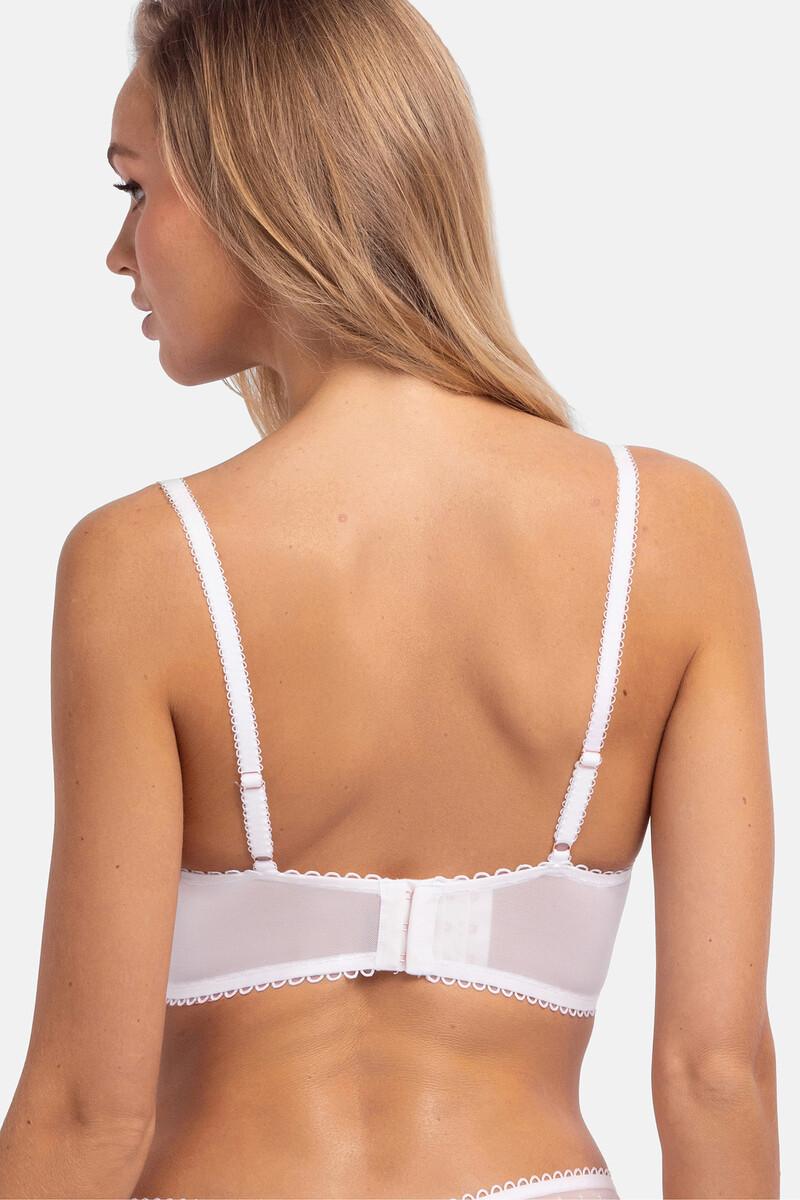 Women'secret Sujetador Bustier Blanco