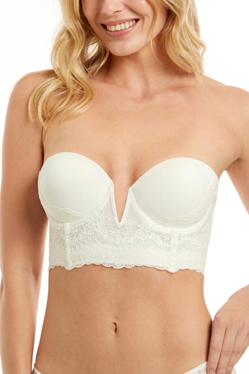 Women'secret Sujetador Bustier Bordado Essen