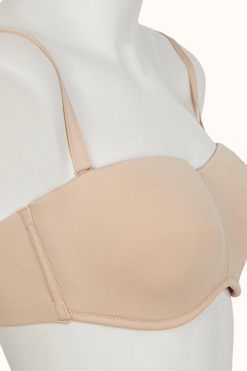 Women'secret Sujetador Con Aros Sin Tirantes Nude