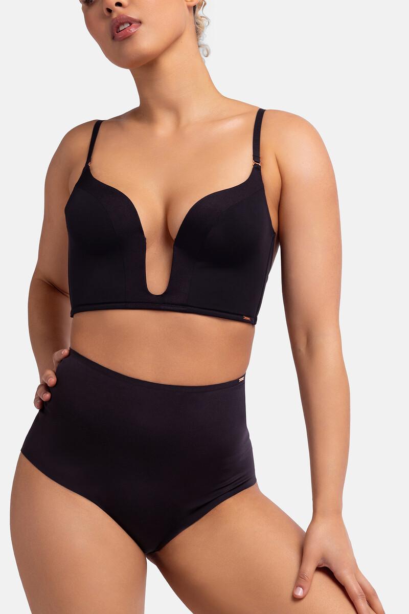 Women'secret Sujetador Con Relleno Negro