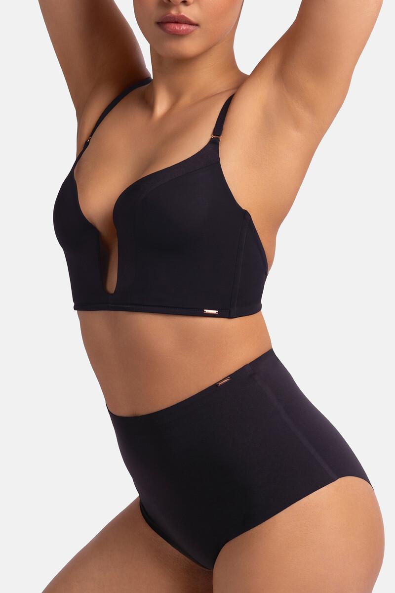 Women'secret Sujetador Con Relleno Negro