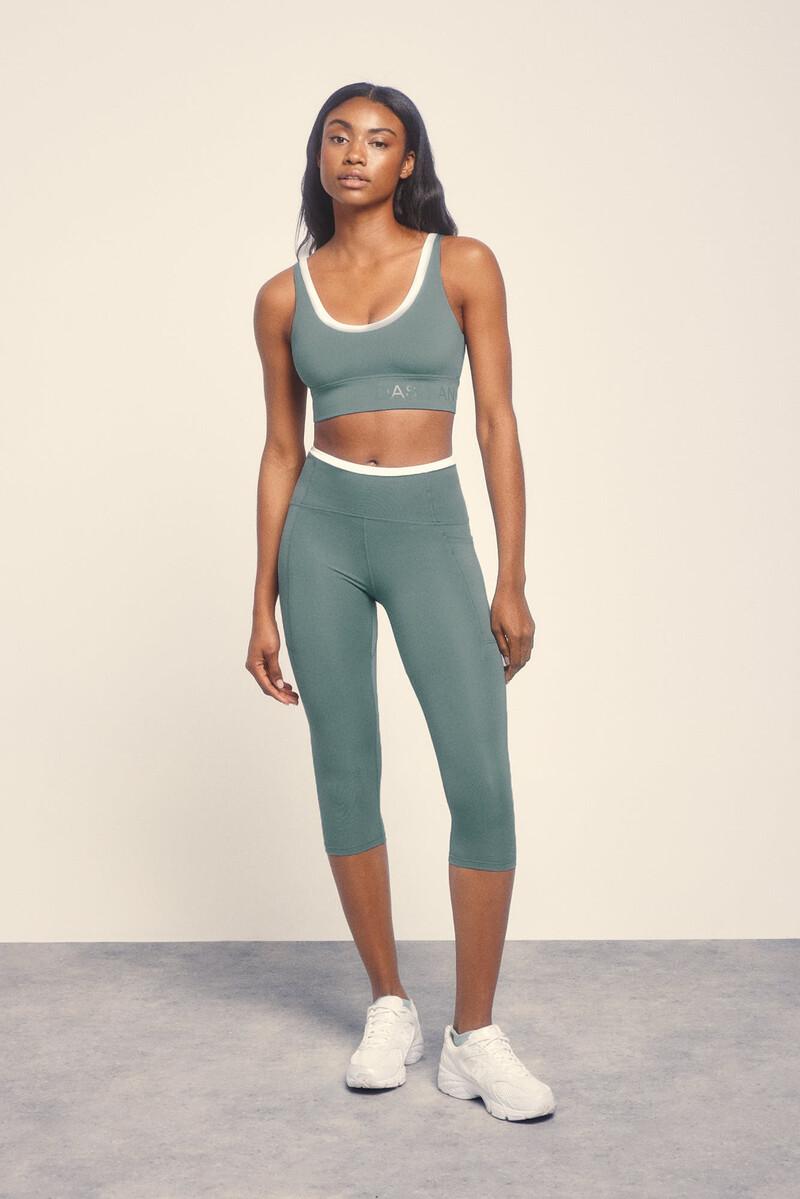 Women'secret Sujetador Deportivo 4D Stretch Verde