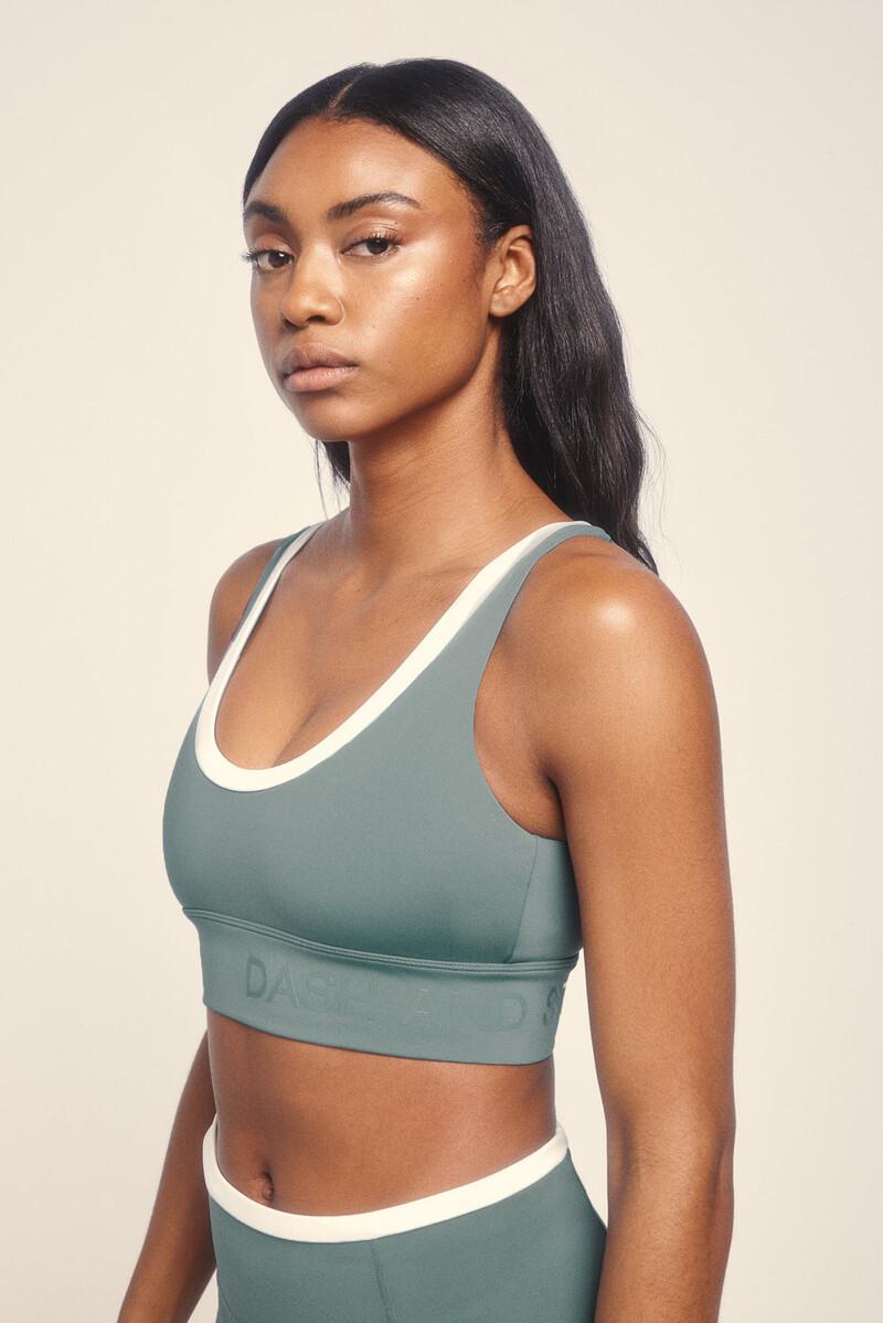 women'secret Sujetador deportivo 4D Stretch verde