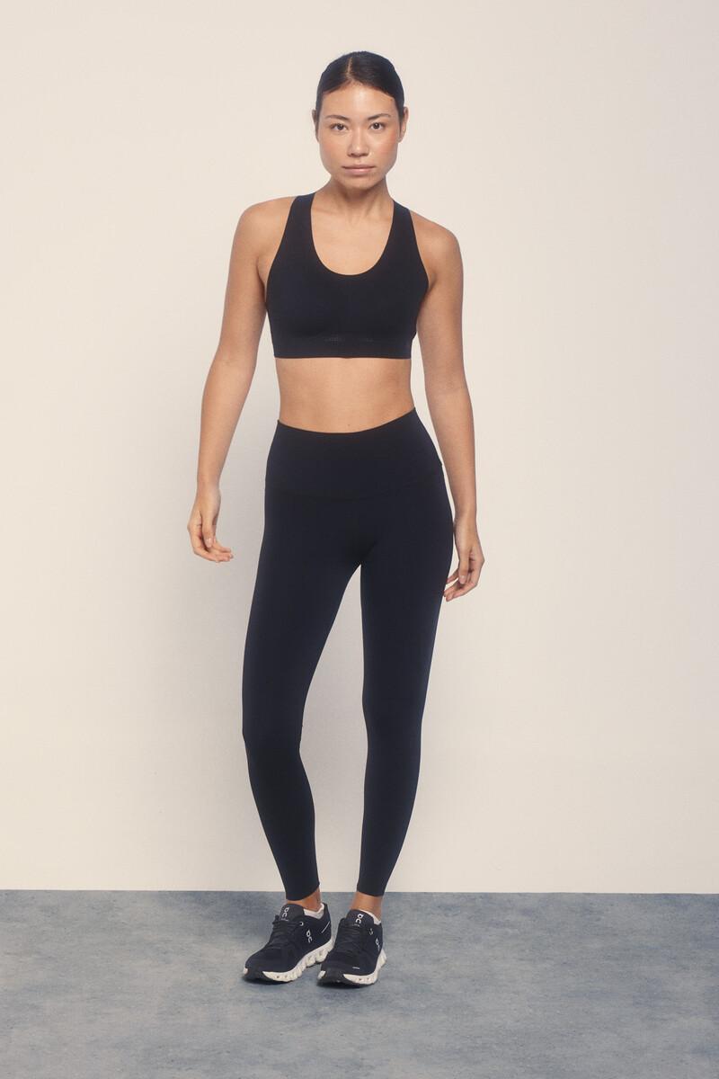 Women'secret Sujetador Deportivo Negro Compressive