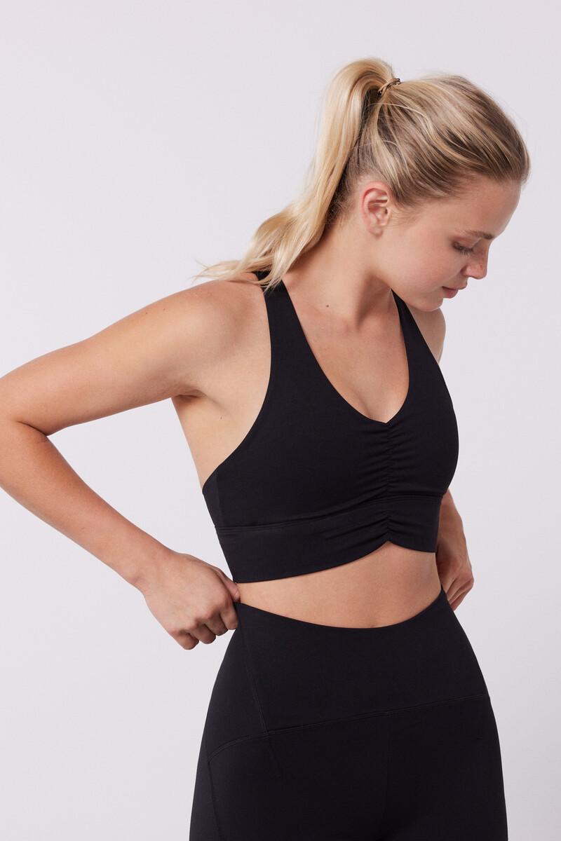 women'secret Sujetador deportivo negro Soft Move