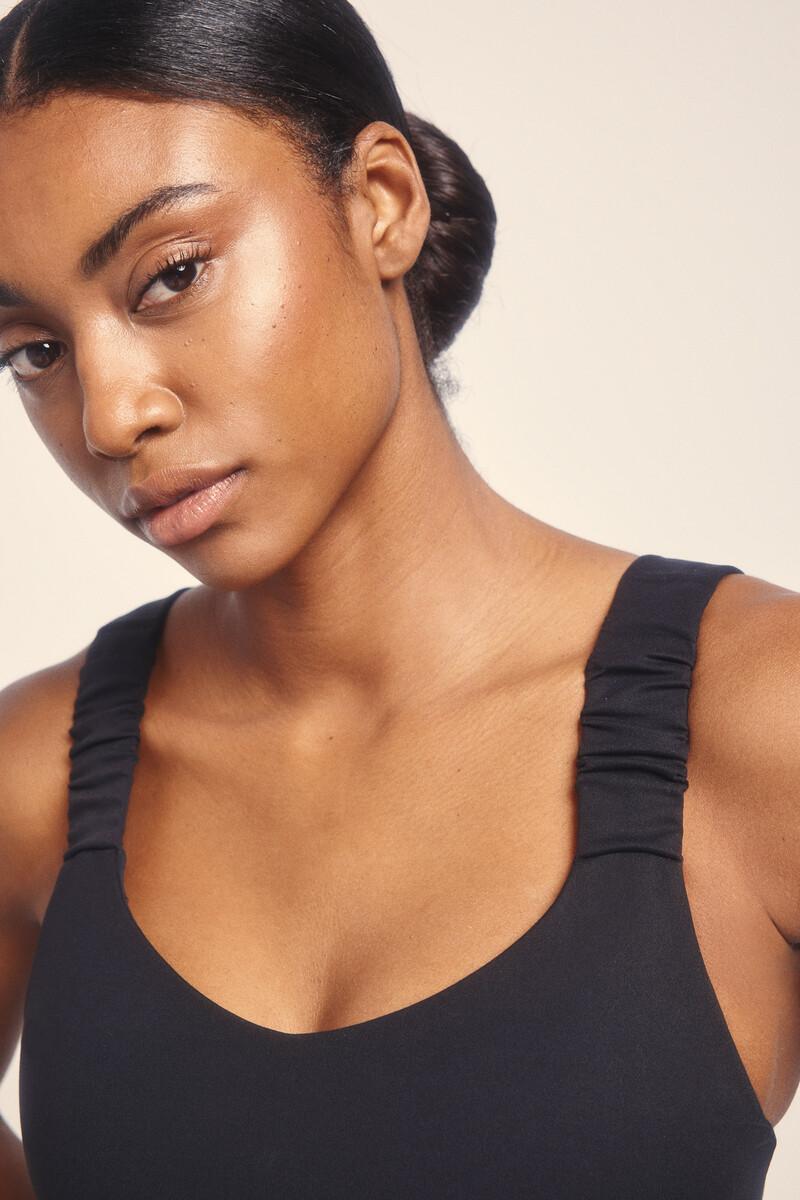 Women'secret Sujetador Deportivo SOFT MOVE Negro