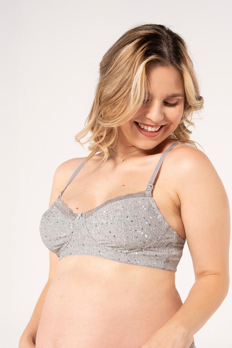 women'secret Sujetador lactancia estampado mármol
