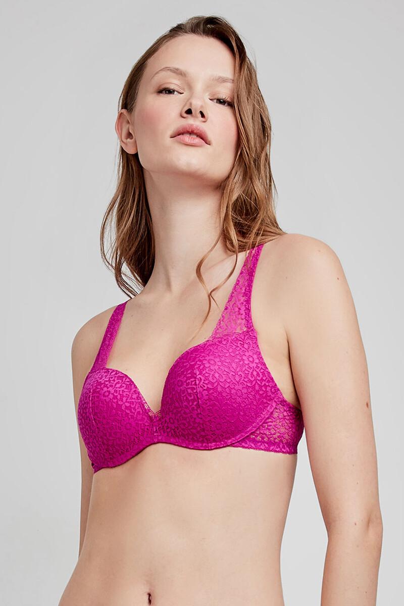 Women'secret Sujetador Push Up Morado