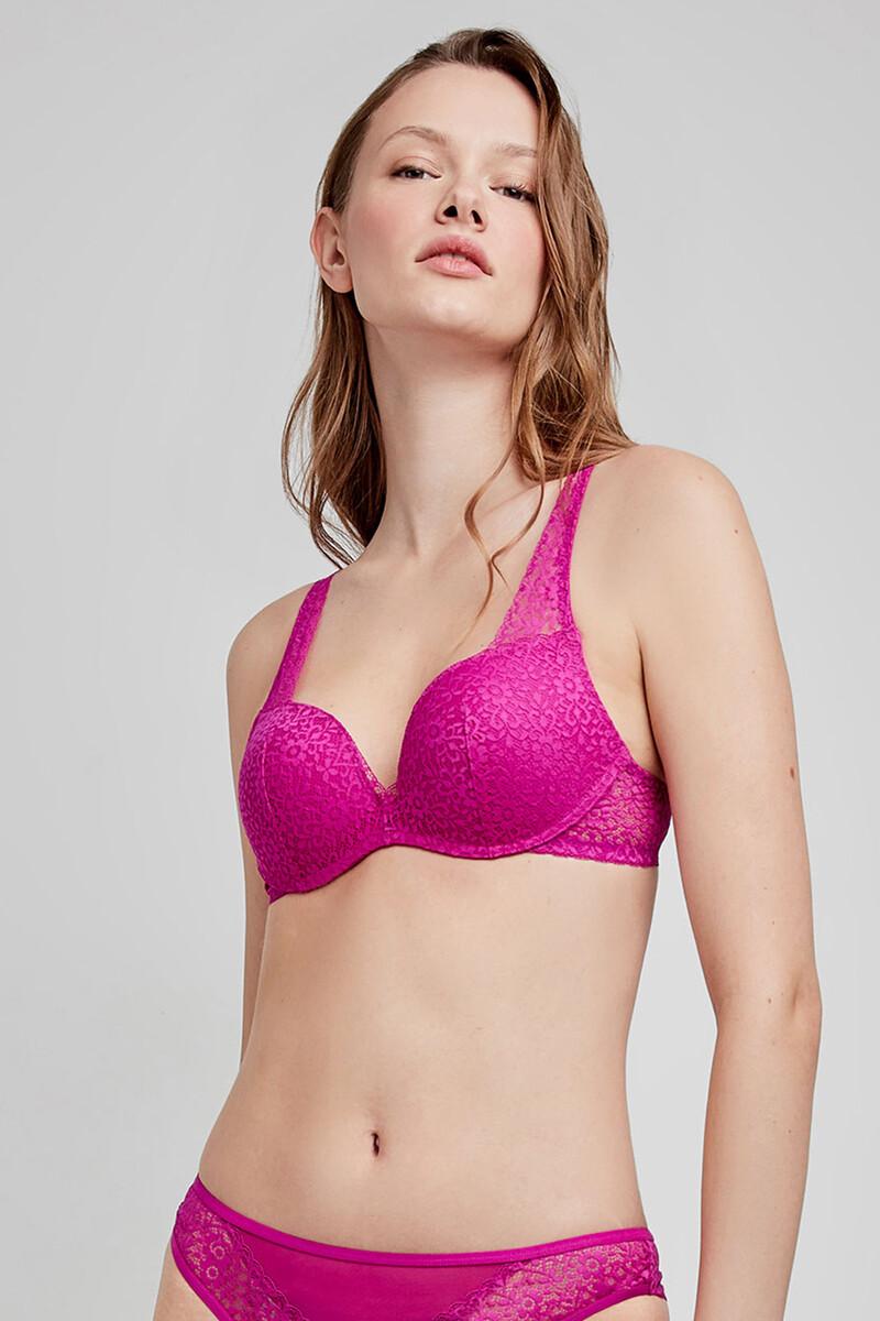 women'secret Sujetador push up morado