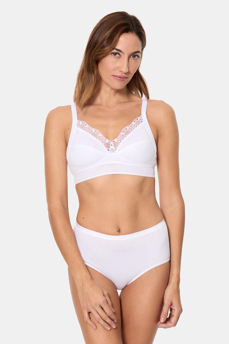 Women'secret Sujetador Sin Aros Algodón Orgánico