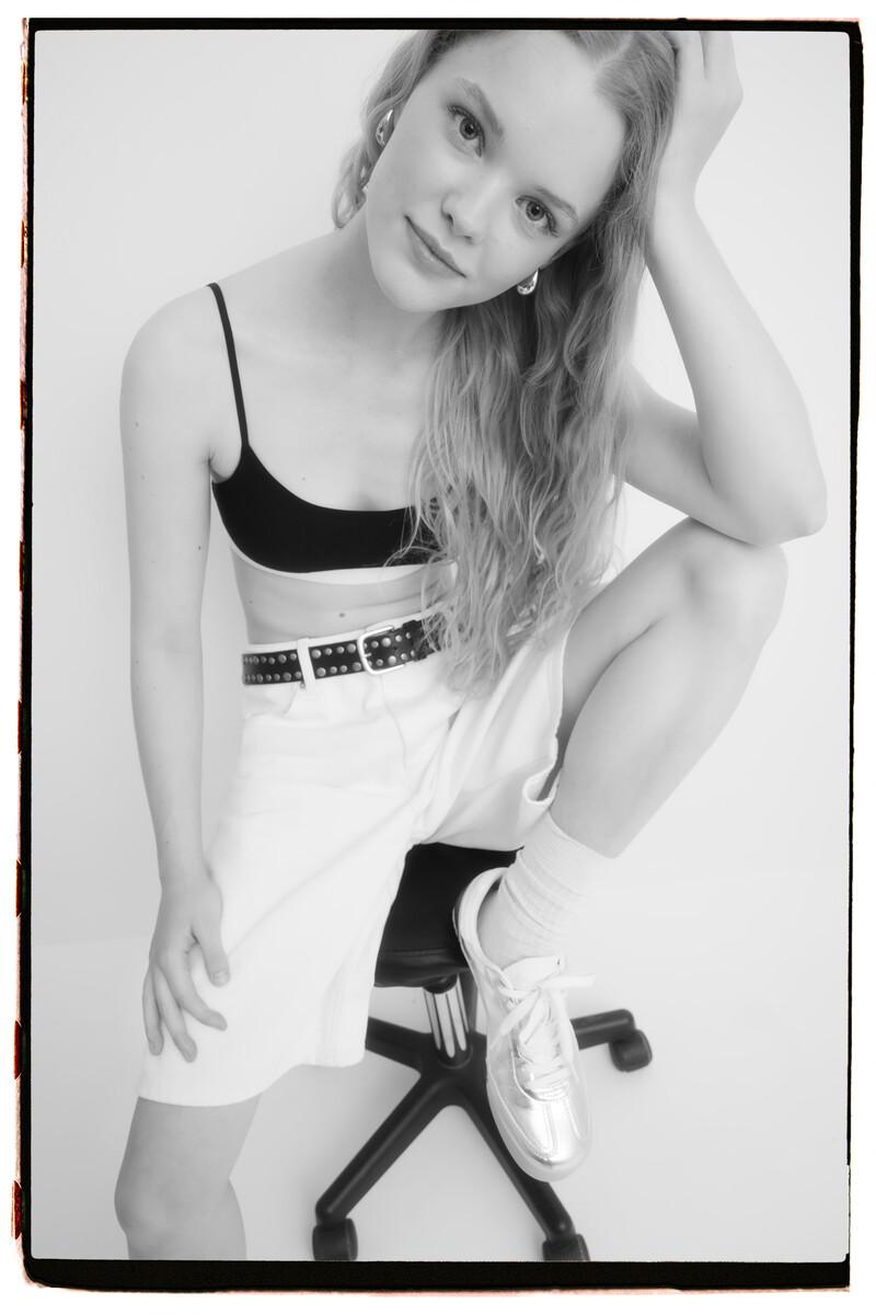 women'secret Sujetador top algodón negro