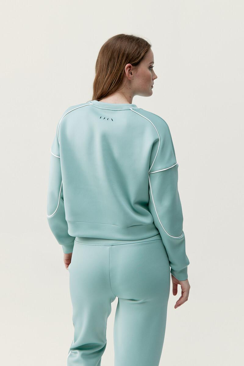 Women'secret Sweatshirt Agda Jade Grey/ Off White