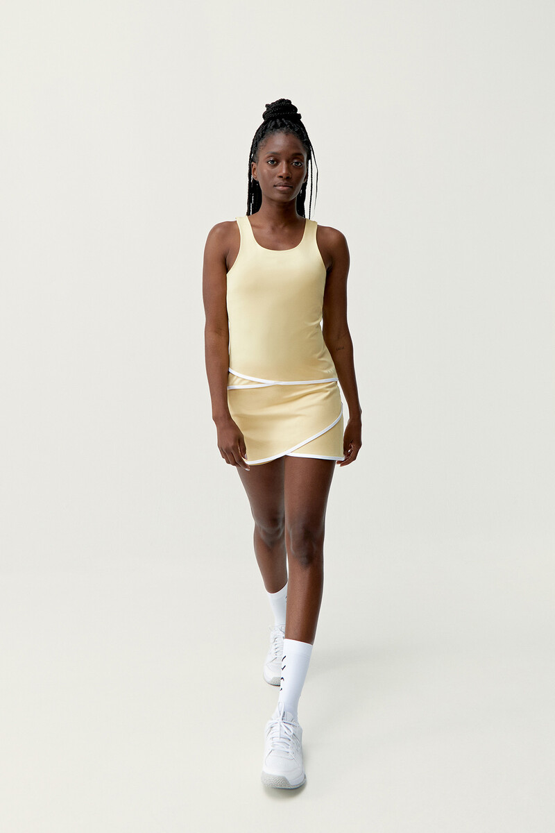 Women'secret T-Shirts Smash Yellow Soft/White