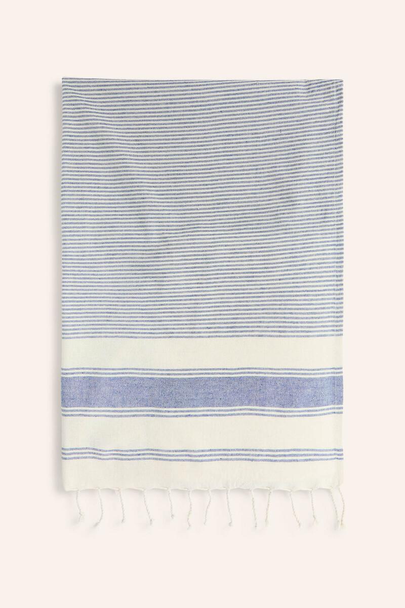 Women'secret Toalla De Playa Azul Antibes
