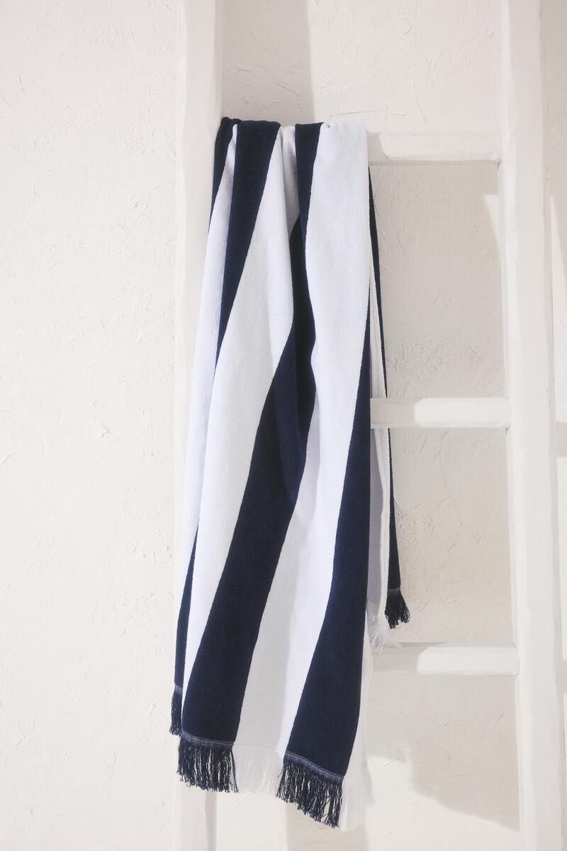 Women'secret Toalla- Pareo Algodón Print Navy