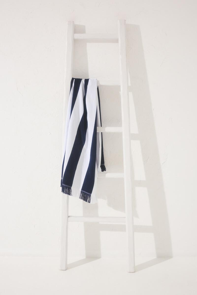 Women'secret Toalla- Pareo Algodón Print Navy