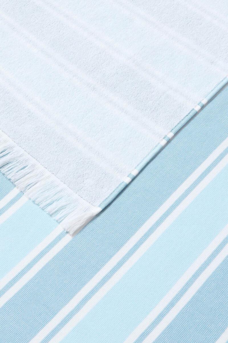 Women'secret Toalla Playa Tejido Y Rizo Rayas