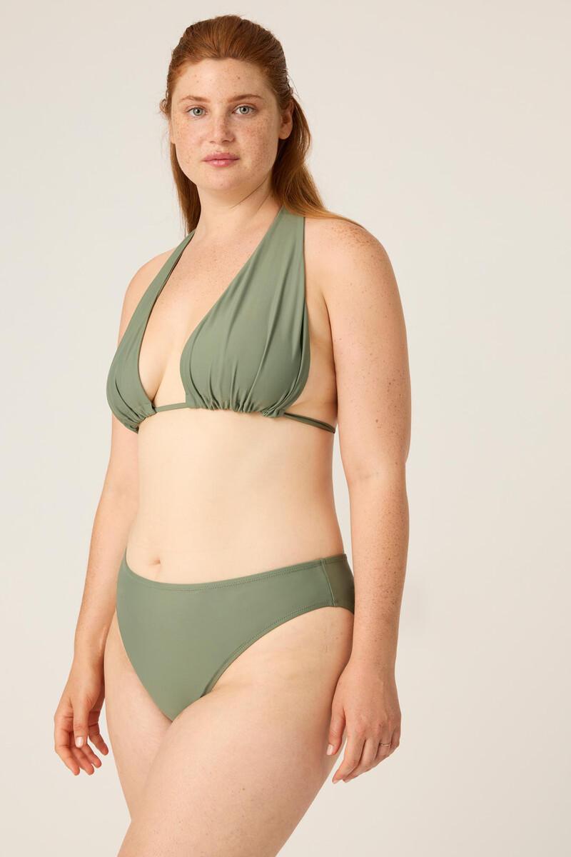 Women'secret Top Bikini Multiposición Oasis Green
