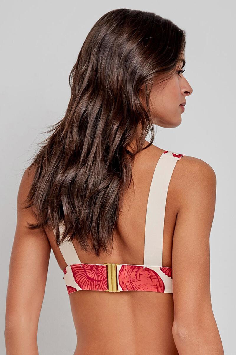 Women'secret Top Bikini Triangular Estampado