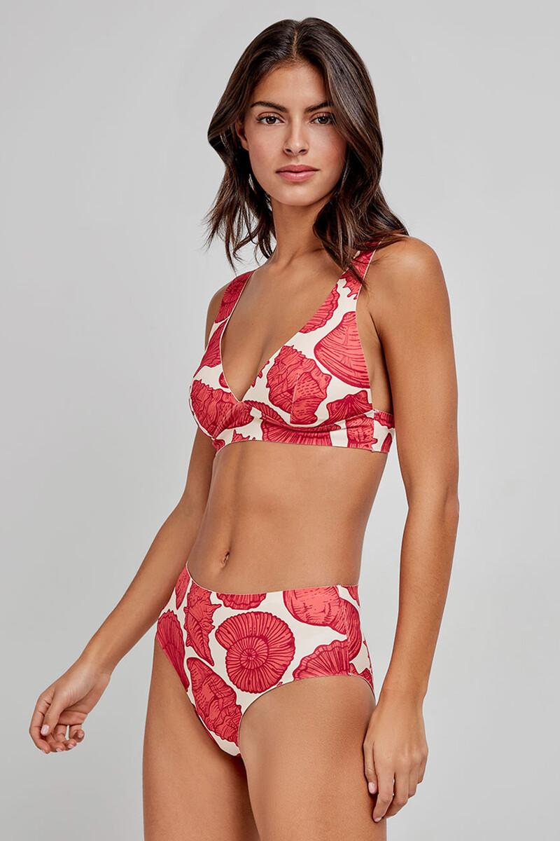 Women'secret Top Bikini Triangular Estampado