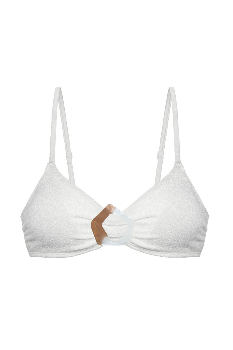 Women'secret Top De Bikini Blanco