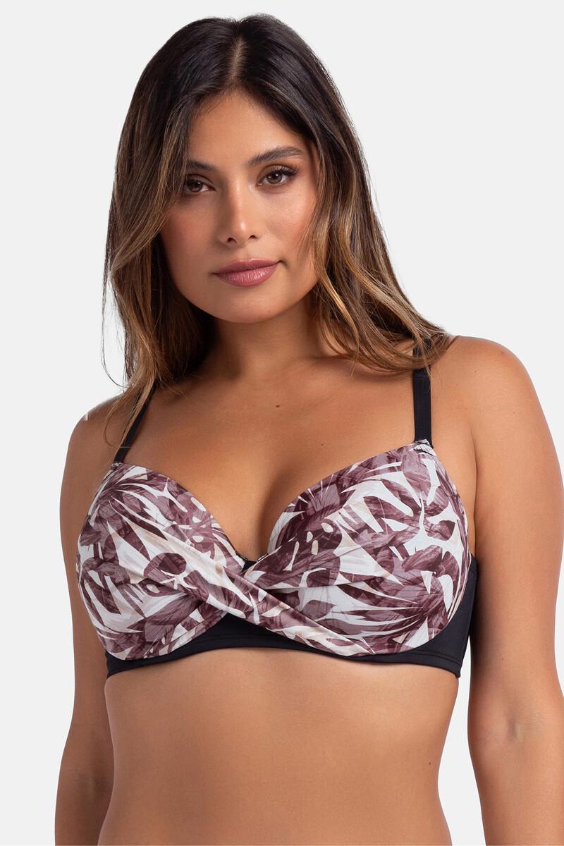 women'secret Top de bikini negro