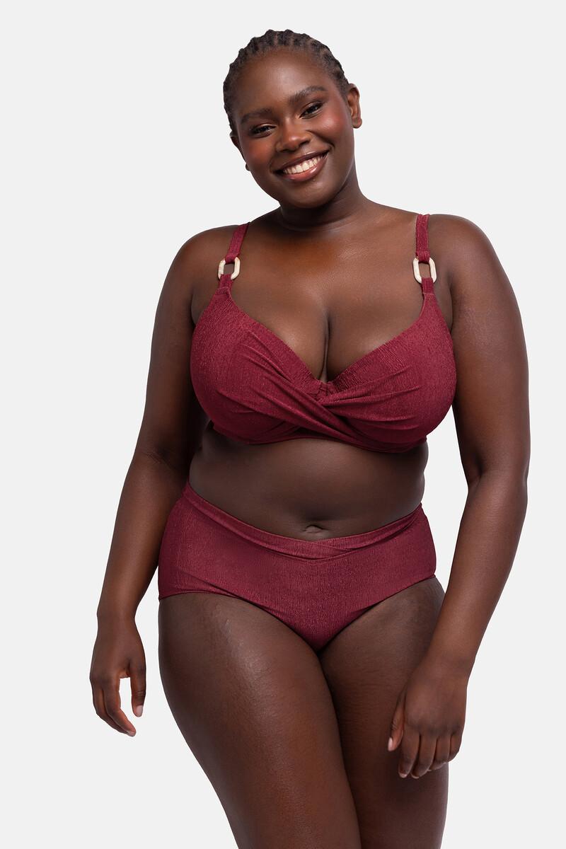 women'secret Top de bikini rojo