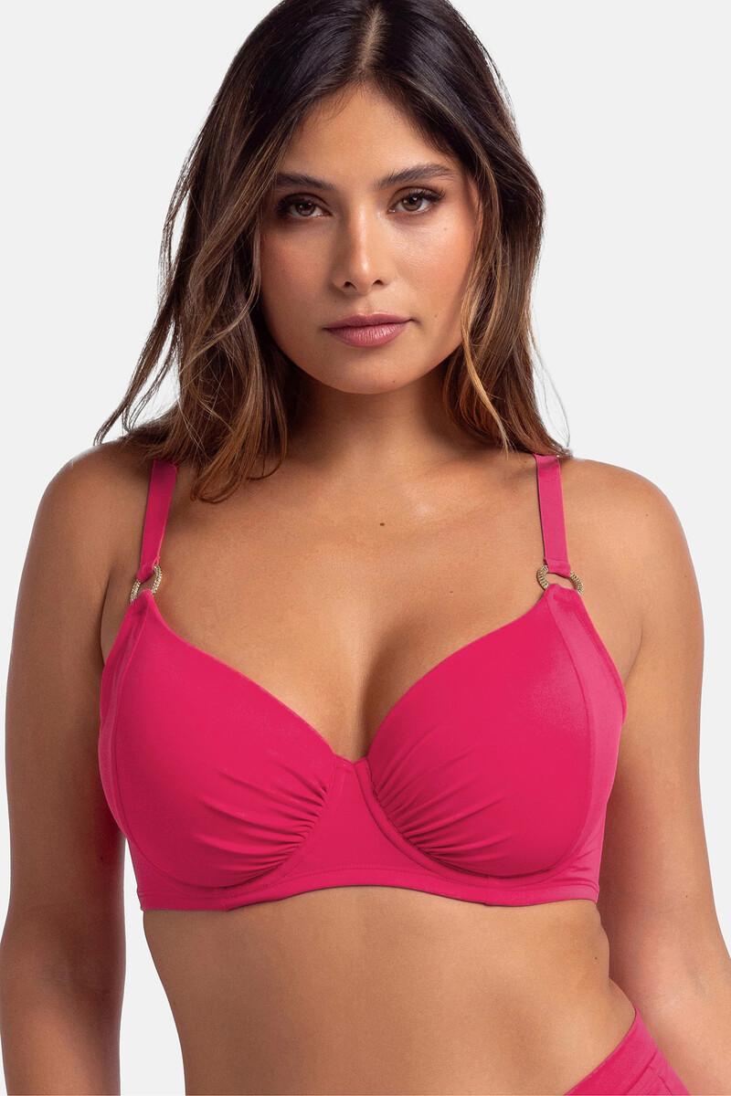 women'secret Top de bikini rosa